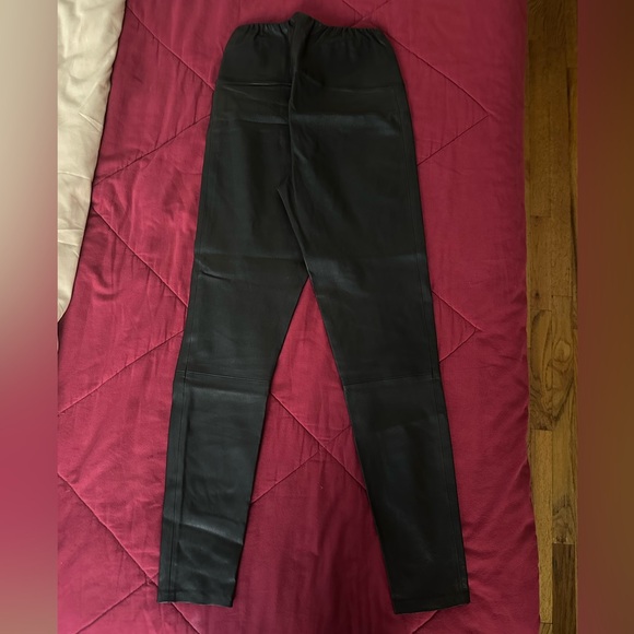AllSaints real leather Cora leggings US6 - Picture 5 of 5